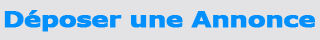 Déposer une petite annonce